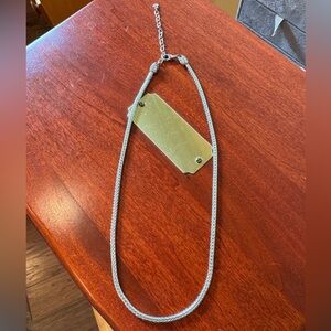 John Medeiros Classic Silver Wheat Chain Adjustable Necklace